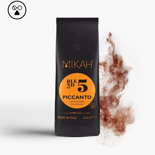 Piccanto N.5 - 250gr Decaffeinato 100% Arabica