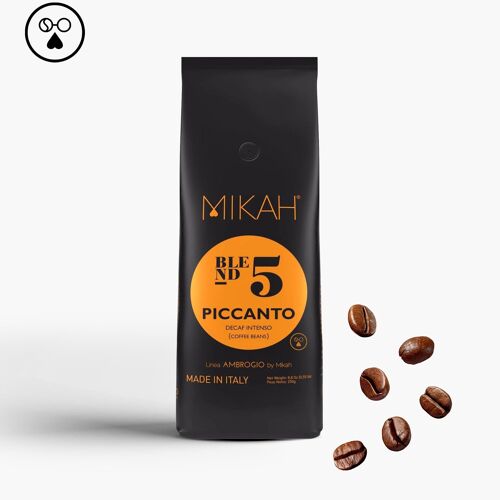 Piccanto N.5 - 250gr Decaffeinato 100% Arabica