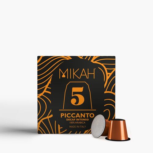 Piccanto N.5 Decaffeinato 100% Arabica - Capsule per sistema Nespresso® - 10 pz