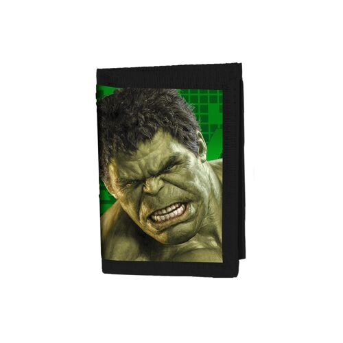 Marvel Avengers Comics Age of Ultron Lenticular 3D Velcro Wallet - Hulk
