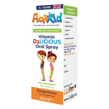 ActiKid Vitamine D3LICIOUS Spray Buccal 30ML 2