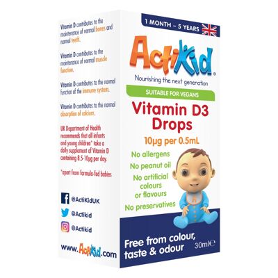 Vitamin D3 Drops 30ML