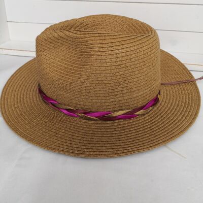 Chapeau tresse ROSE