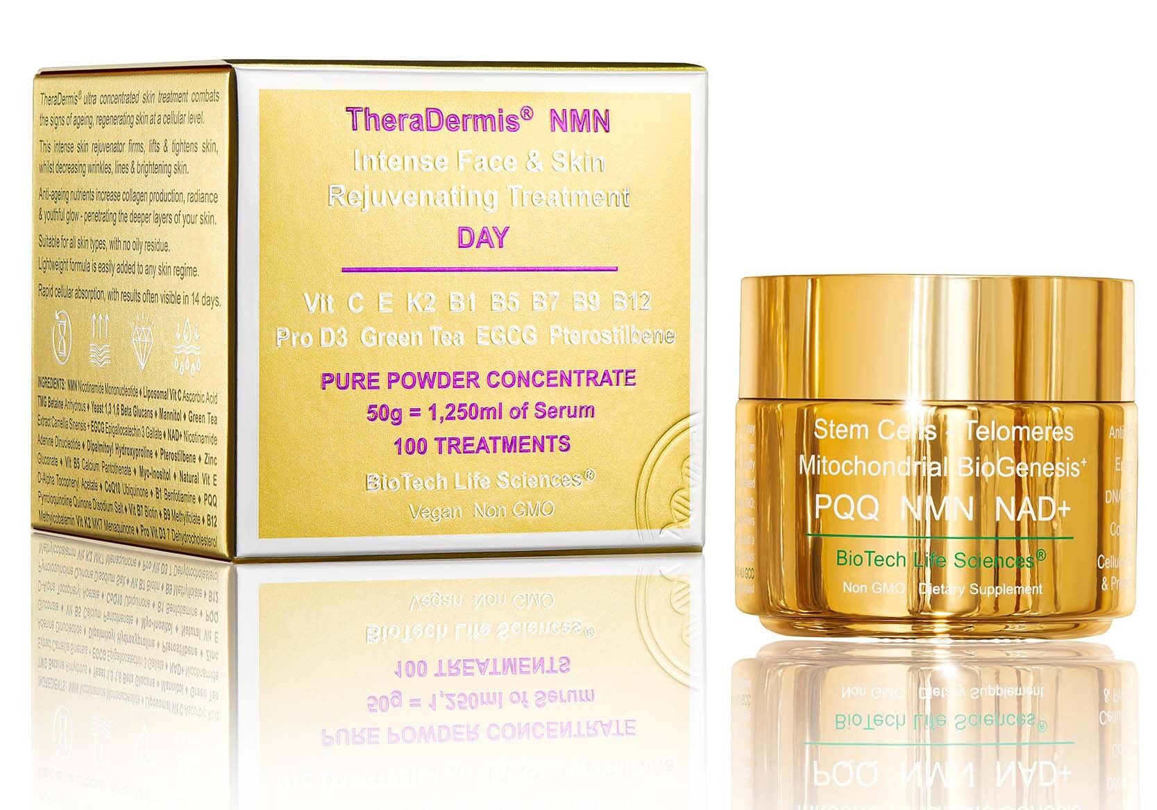 TheraDermisÂ® Age-Reversal - Niacinamid - Reparieren, straffen und regenerieren - NIGHT 100 Facials Vit B3 Retinol Aloe Vera Hyaluronsäure Zink B6 B12