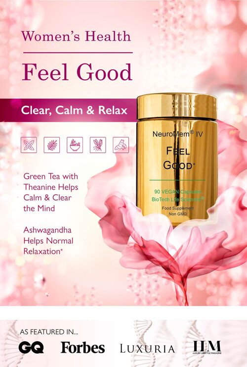 Women FEEL GOOD - Calm, Clear & Relax  + Menopause Support XL 90 capsules