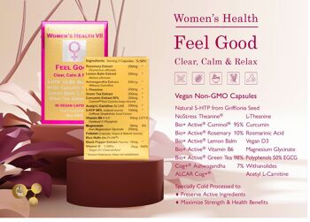 FEEL GOOD - Calm, Clear & Relax + Menopause Support XL 90 gélules 3