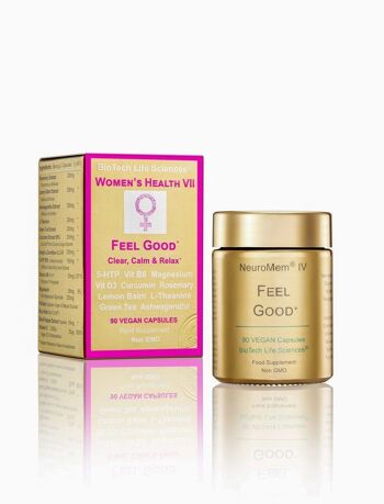 FEEL GOOD - Calm, Clear & Relax + Menopause Support XL 90 gélules 8
