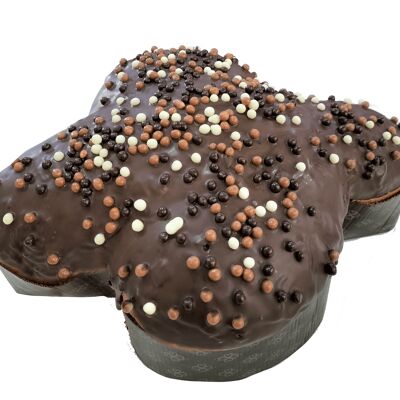 Colomba with 3 Chocolates 1kg