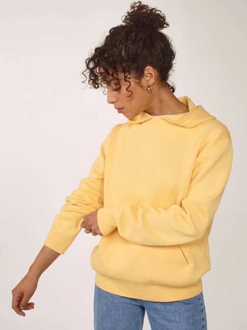 Organic Cotton Hoodie , Yellow