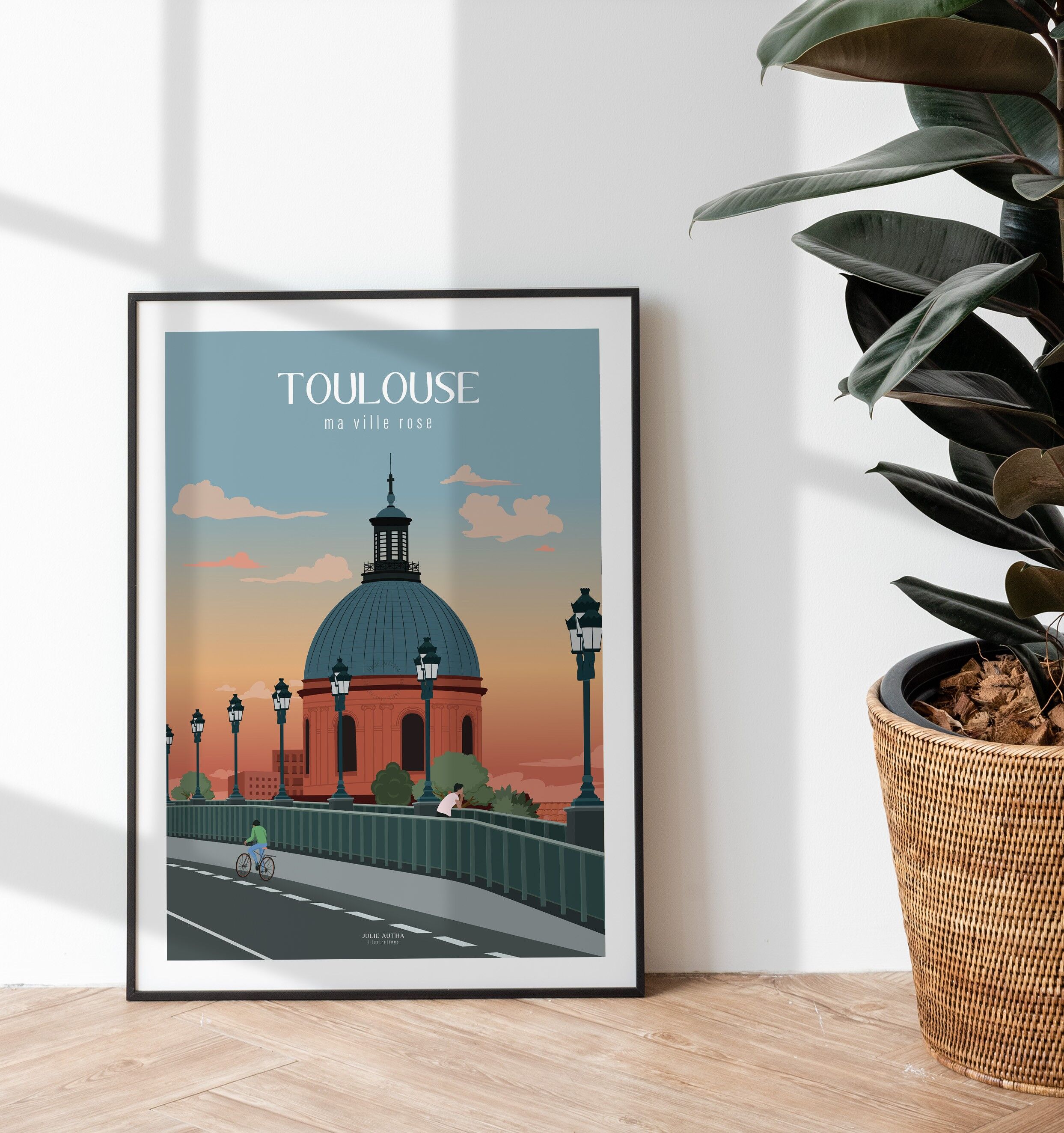 Poster Toulouse - Grabkuppel 50 x 70 cm