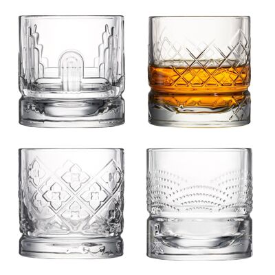 Set de 4 gobelets whisky dandy