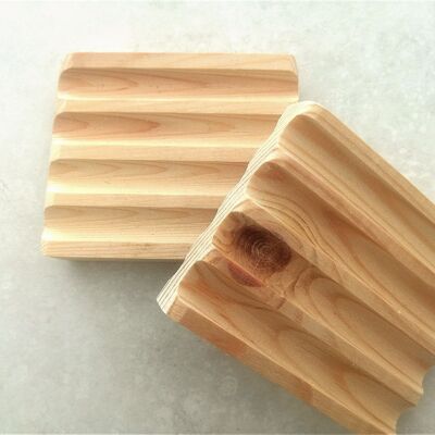 Seifenschale aus Holz