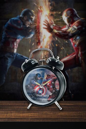 Réveil lenticulaire Marvel Civil War 5