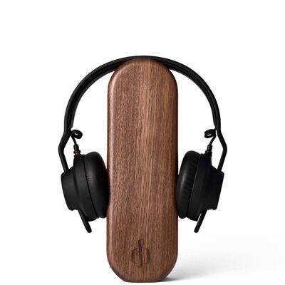 StandByMe - The decorative headphone stand - Walnut