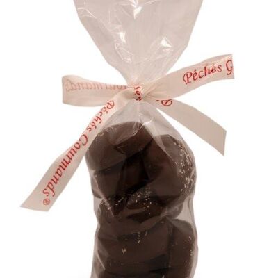 Pure butter shortbread biscuits coated with milk and dark chocolate assortment - 200g bag