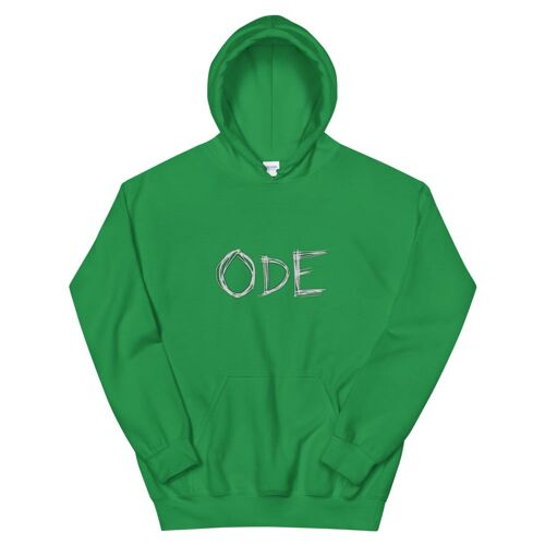 ODE Huppari vaalealla logolla - Irish Green - XL