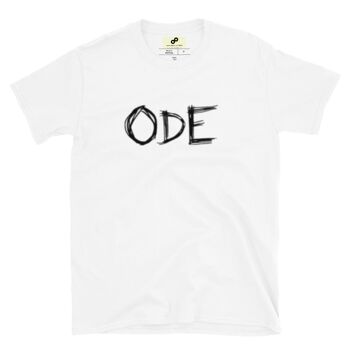 ODE T-paita tummalla logolla - Blanc - XL 1