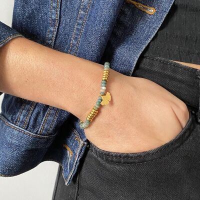 Bracelet Aztèque Kaki