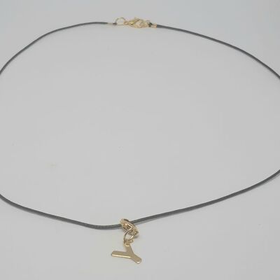 Alphabet Choker Buchstabe Y.