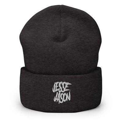 JESSE JASON pipo tekstillä - Dark Grey