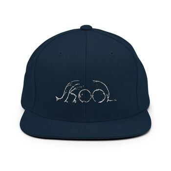 Tapio Skool Snapback - Noir/ Rose Fluo 2