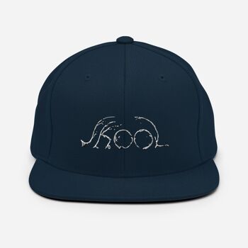 Tapio Skool Snapback - Noir/ Rose Fluo 3