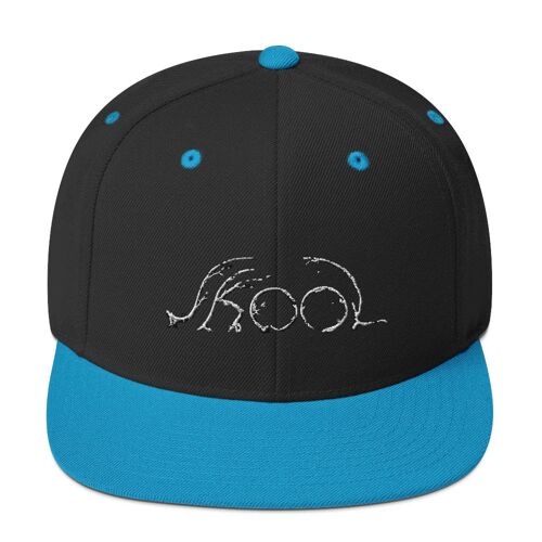 Tapio Skool Snapback - Black/ Teal