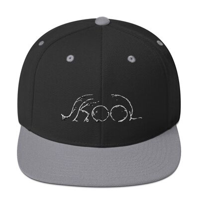 Tapio Skool Snapback - Noir/ Argent