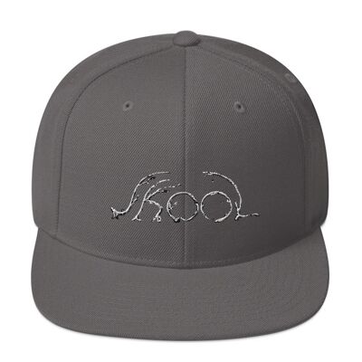 Tapio Skool Snapback - Gris Foncé