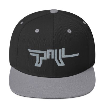 Paul Snapback - Black/ Silver