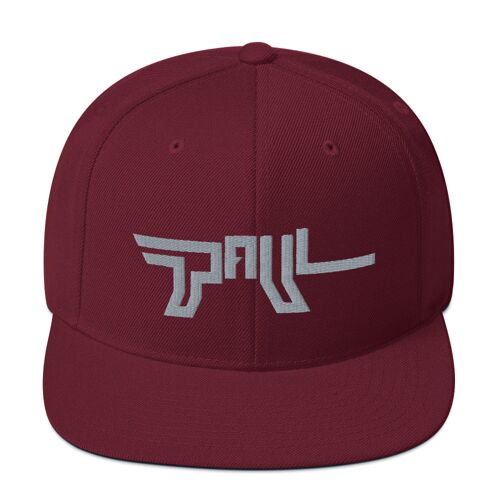 Paul Snapback - Maroon