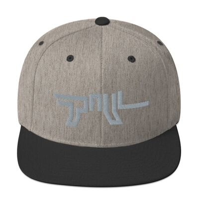 Paul Snapback - Heather/Schwarz