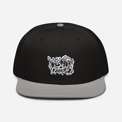 Hallittukaaos Snapback - Gray / Black / Black