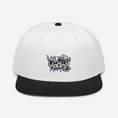 Gorra Hallittukaaos - Negro / Blanco / Blanco