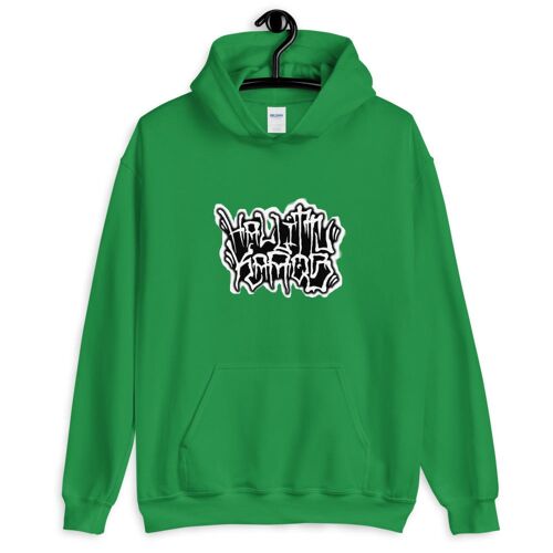 Hallittukaaos huppari - Irish Green - 2XL