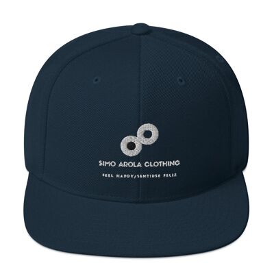 Snapback Simo Arola Vêtements - Marine Foncé