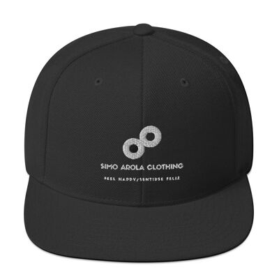 Snapback Simo Arola Vêtements - Noir