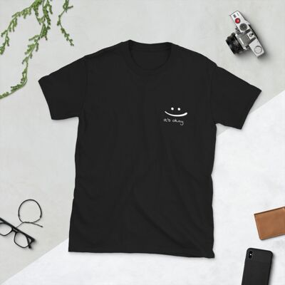 It's okay T-shirt - Black - L