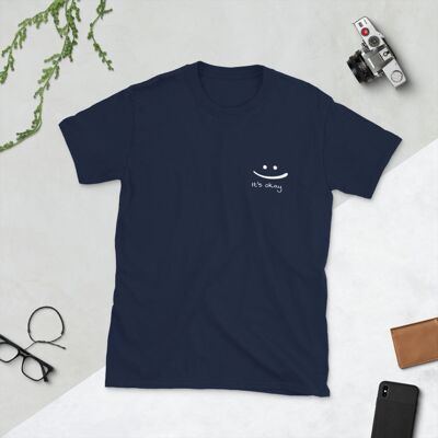 It's okay T-shirt - Navy - XL