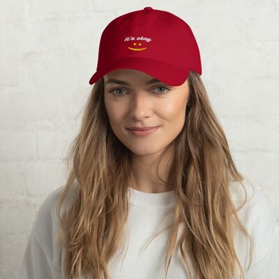 Va tutto bene, gorra - Mirtillo rosso