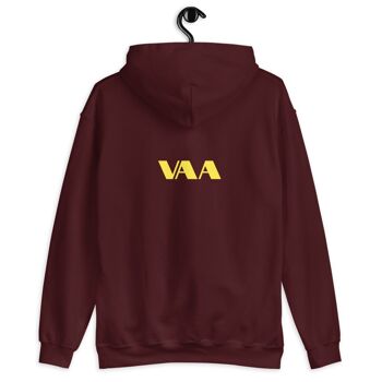 Vetää vaa huppari kaksipuolinen - Bordeaux - 2XL 4