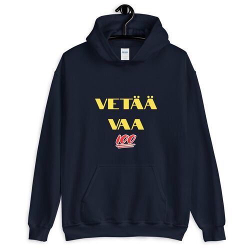 Vetää Vaa Huppari - Navy - S