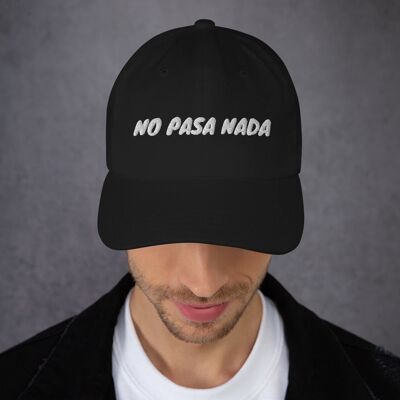 NO PASA NADA GORRA - Black