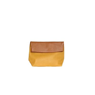 Small Camel & Mustard Pouch