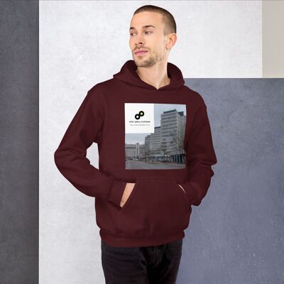 SUPPORT YOUR LOCAL KOUVOLA HUPPARI (ilman support local Kouvola lisätekstiä) - Maroon - XL