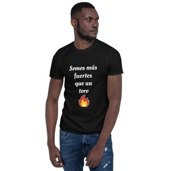 Somos más fuertes qu'un toro camiseta - Noir - XL 1