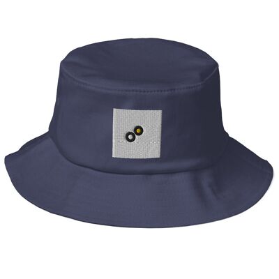 Old School Bucket Hat - Navy