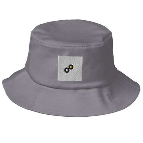 Old School Bucket Hat - Grey