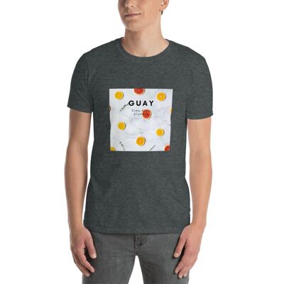 T-shirt camiseta Guay - Chiné foncé - S