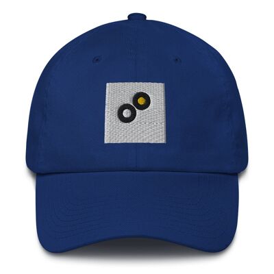 Cotton Cap 3D puff made in USA - Royal Blue